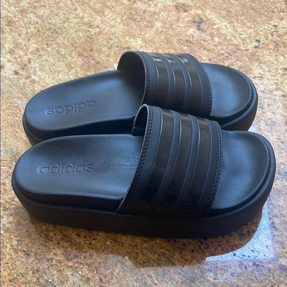 Adidas Women's Adilette Platform Slide Sandal